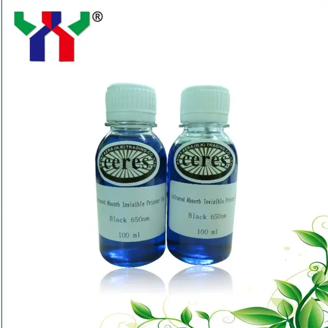 650nm Infrared Absorb Ink Infrared Invisible Ink for Inkject Printer,100ml/bottle
650nm Infrared Absorb Ink Infrared Invisible Ink for Inkject Printer,100ml/bottle