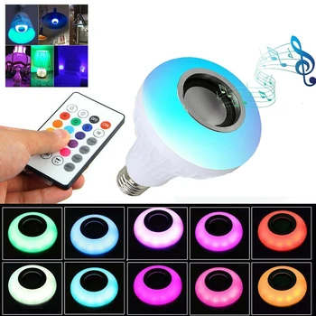 2019 Smart WiFi Bulb 12W RGB Magic Bulb Light Wake Up Light Compatible with Alexa and Google Assistant Music Bulb Stage Light
2019 Smart WiFi Bulb 12W RGB Magic Bulb Light Wake Up Light Compatible with Alexa and Google Assistant Music Bulb Stage Light