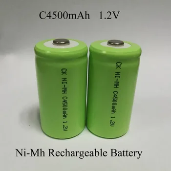 Sorvess 2PCS 4500mAh 1.2V C Size Ni-MH NiMH Rechargeable Battery with Low Self Discharge For House hold Flashlight Water Heater
Sorvess 2PCS 4500mAh 1.2V C Size Ni-MH NiMH Rechargeable Battery with Low Self Discharge For House hold Flashlight Water Heater