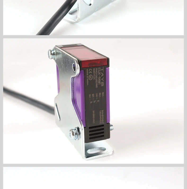Mirror reflection photoelectric switch sensor E3JK-R4M1 with reflector 4 m AC and DC universal
Mirror reflection photoelectric switch sensor E3JK-R4M1 with reflector 4 m AC and DC universal
