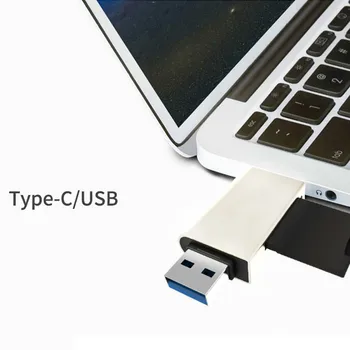 Micro Mobile Computer Multi-in-one OTG zinc Alloy Multi-function card reader Type-c USB connection SD/TF
Micro Mobile Computer Multi-in-one OTG zinc Alloy Multi-function card reader Type-c USB connection SD/TF