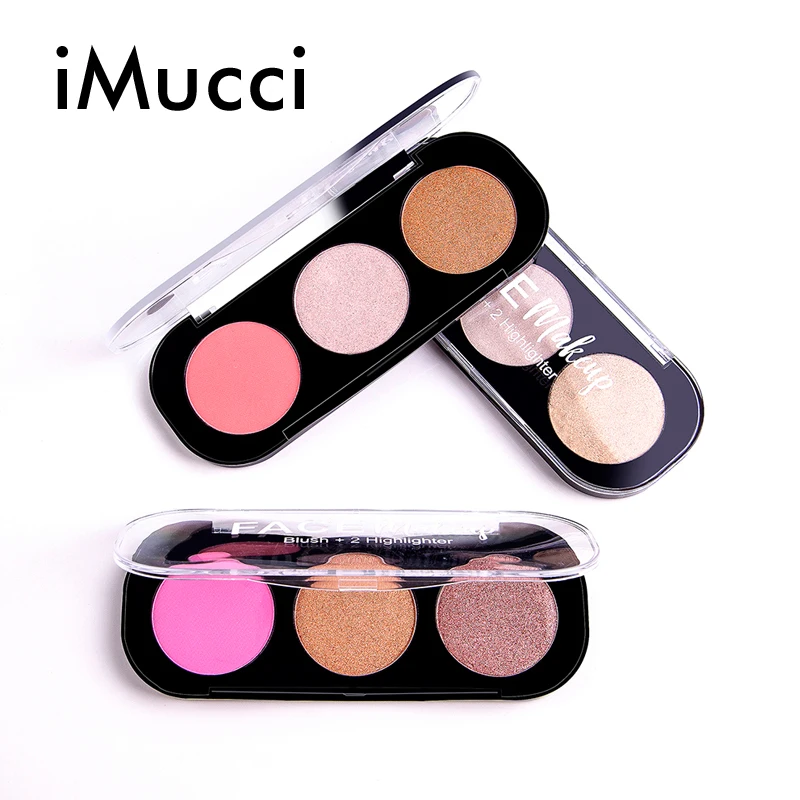 iMucci New Arrivel Fashion 3 Colors Women Blush&Highlighter Palette Face Matte Highlighter Powder Illuminated Blush Powder
iMucci New Arrivel Fashion 3 Colors Women Blush&Highlighter Palette Face Matte Highlighter Powder Illuminated Blush Powder