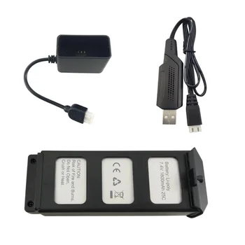 7.4V 1800mah lithium battery with USB charging cable for MJX B5W Bugs 5W F20 brushless four-axis aircraft battery accessories
7.4V 1800mah lithium battery with USB charging cable for MJX B5W Bugs 5W F20 brushless four-axis aircraft battery accessories