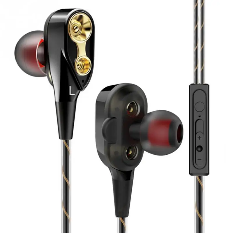 Mini Dual Driver Earphones 3.5mm Earbuds Hands Free Earphones Headphone With Microphone Dual Driver Headphone #2
Mini Dual Driver Earphones 3.5mm Earbuds Hands Free Earphones Headphone With Microphone Dual Driver Headphone #2