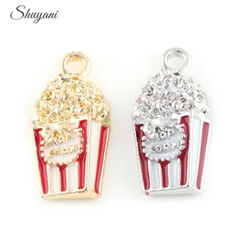 20PCS Wholesale Alloy Metal Popcorn Charms Pendant Fit Women Necklace Accessories DIY Handmade Jewelry
20PCS Wholesale Alloy Metal Popcorn Charms Pendant Fit Women Necklace Accessories DIY Handmade Jewelry