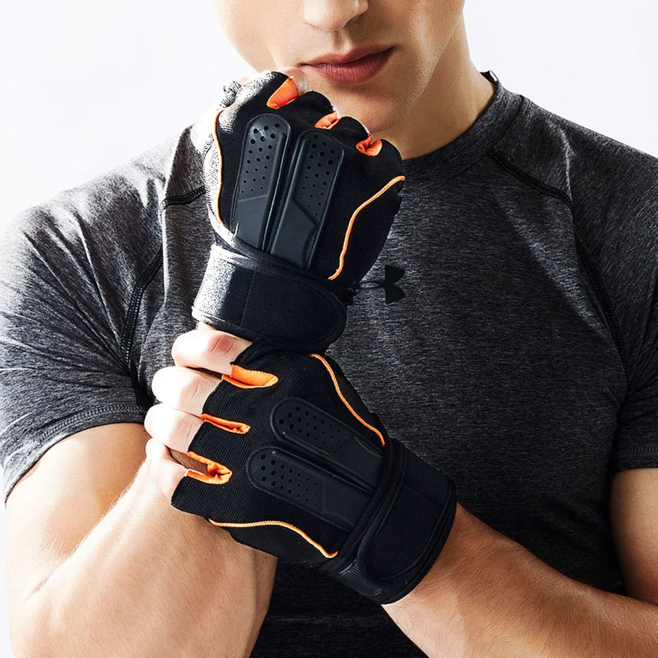 Тактические Спортивные Фитнес Вес подъемные спортивные перчатки для тренировок