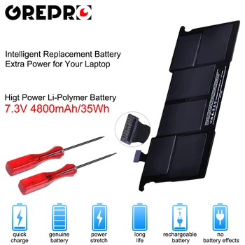 A1375 4800mAh Laptop Battery for MacBook Air 11"inch A1375 A1370 (Late 2010 Version Only) MC505LL/A MC506LL/A MC507LL/A 661-5736
A1375 4800mAh Laptop Battery for MacBook Air 11"inch A1375 A1370 (Late 2010 Version Only) MC505LL/A MC506LL/A MC507LL/A 661-5736