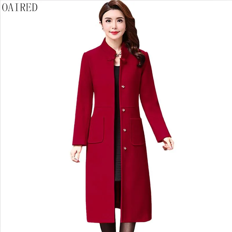 Winter Woolen Women Jacket 2019 New Woolen Coat Women Clothing Long Slim Thickening Coats Jackets Female Outerwear Red OAIRED
Winter Woolen Women Jacket 2019 New Woolen Coat Women Clothing Long Slim Thickening Coats Jackets Female Outerwear Red OAIRED