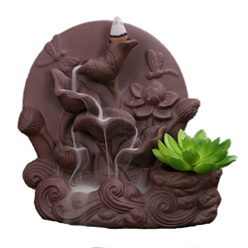 Ceramic Backflow Incense Burner Home Decor Ceramic Smoke Backflow Incense Stick Holder Censer F $
Ceramic Backflow Incense Burner Home Decor Ceramic Smoke Backflow Incense Stick Holder Censer F $