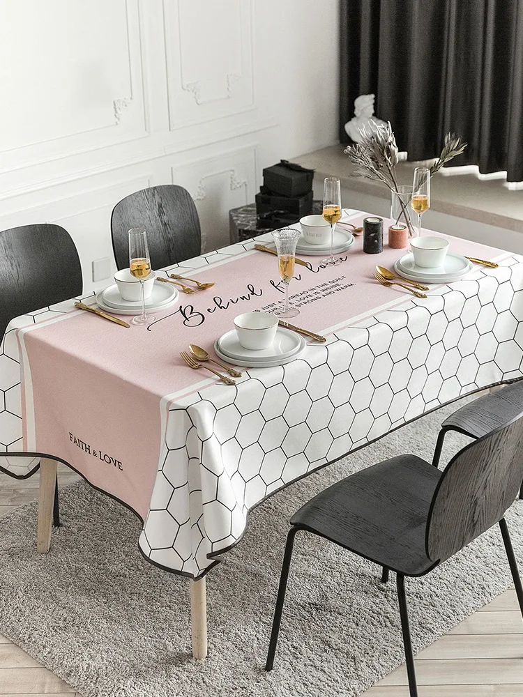 Nordic waterproof table cloth desk round tablecloth rectangular living room coffee table cloth dormitory home
Nordic waterproof table cloth desk round tablecloth rectangular living room coffee table cloth dormitory home