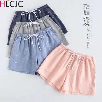 Lovers Sleep Bottom Gauze Cotton Couple Sleep Shorts Starry Sky Japanese Style Men And Women Comfort Loose Homewear Casual Wear
Lovers Sleep Bottom Gauze Cotton Couple Sleep Shorts Starry Sky Japanese Style Men And Women Comfort Loose Homewear Casual Wear