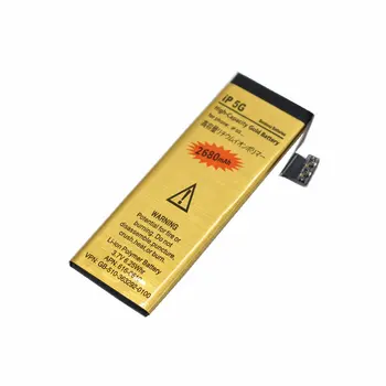 20pcs /lot 2680mAh 0 zero cycle Replacement Gold Li-Polymer Battery For iPhone 5G 5 G Accumulator Batteries
20pcs /lot 2680mAh 0 zero cycle Replacement Gold Li-Polymer Battery For iPhone 5G 5 G Accumulator Batteries