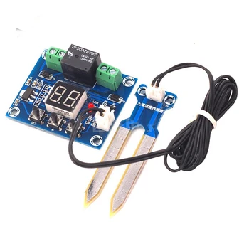 XH-M214 10V Humidity Controller Soil Sensor Module 20-99%RH Automatic Control Irrigation Computer System Digital Display Module
XH-M214 10V Humidity Controller Soil Sensor Module 20-99%RH Automatic Control Irrigation Computer System Digital Display Module