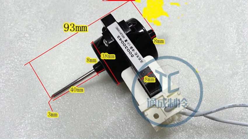 4680JR1008C 240V 50Hz Saft 3 x 40mm Single Phase 1 Wire Refrigerator Freezer Ventilator Micro Fan Motor for Factory
4680JR1008C 240V 50Hz Saft 3 x 40mm Single Phase 1 Wire Refrigerator Freezer Ventilator Micro Fan Motor for Factory
