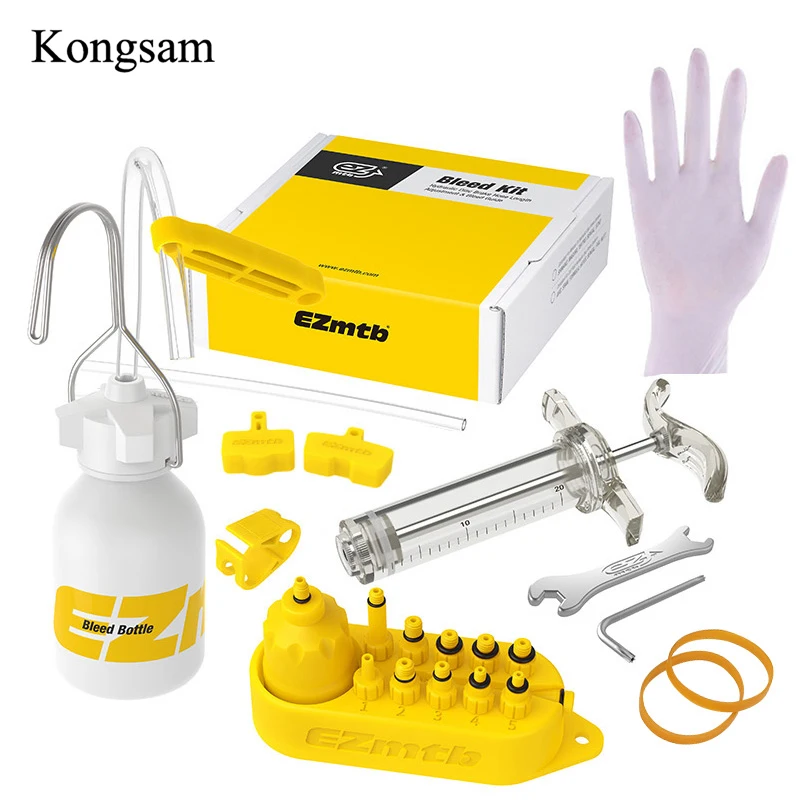Bicycle Hydraulic Disc Brake Mineral Oil Bleed Kit For SHIMANO, MAGURA, TEKTRO, SRAM Series MTB Bike Brake Repair Tools
Bicycle Hydraulic Disc Brake Mineral Oil Bleed Kit For SHIMANO, MAGURA, TEKTRO, SRAM Series MTB Bike Brake Repair Tools