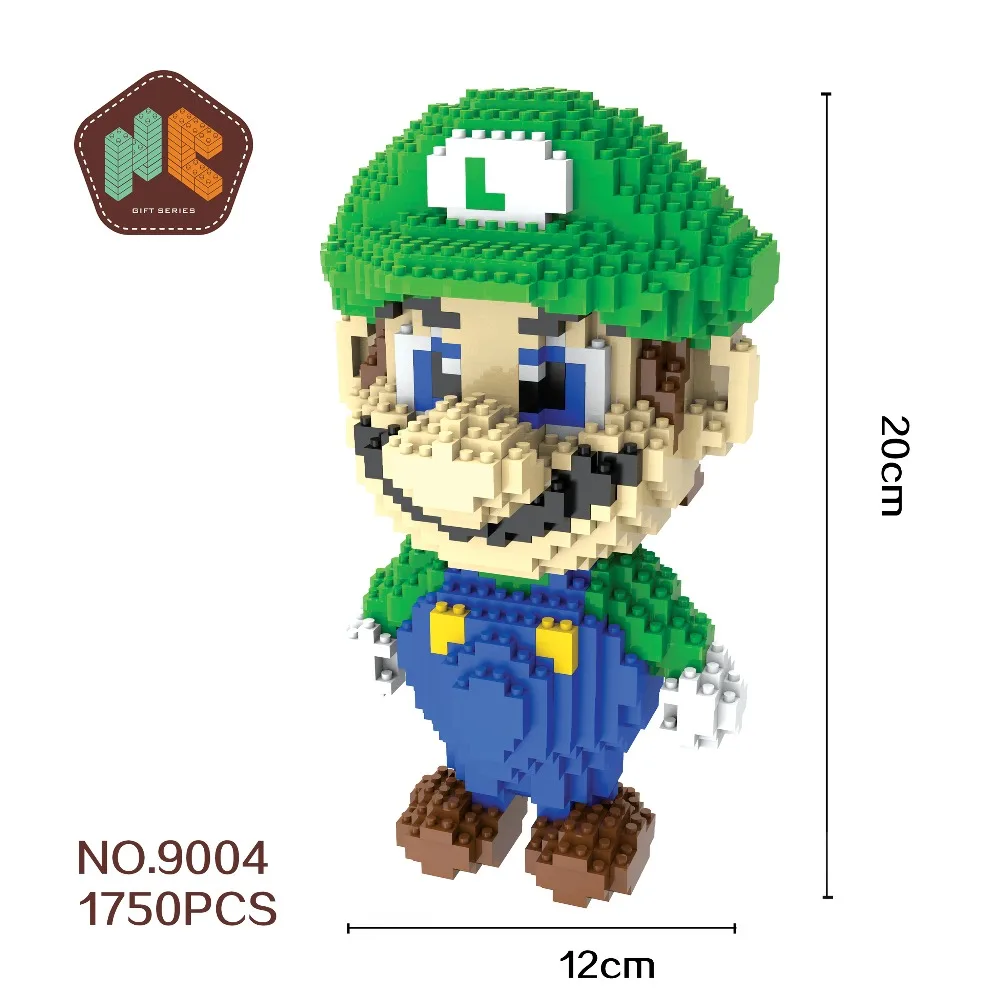 HC9004 1750Pcs Super Mario green Series Without Original Box Building Blocks Diamond Bricks Toys Compatible With LOZ HC 9004
HC9004 1750Pcs Super Mario green Series Without Original Box Building Blocks Diamond Bricks Toys Compatible With LOZ HC 9004