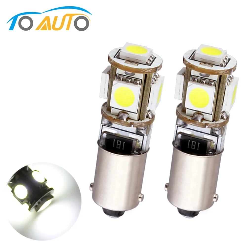 2 шт. BA9S T4W H6W LED CANBUS без ошибок 5 SMD чистый белый интерьер автомобиля огни купол чтения парковочная лампа авто лампа 12 В
2 шт. BA9S T4W H6W LED CANBUS без ошибок 5 SMD чистый белый интерьер автомобиля огни купол чтения парковочная лампа авто лампа 12 В