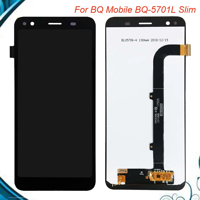 5.7" For BQ Mobile BQ-5701L Slim BQ5701L BQ 5701L LCD Display Touch Screen Digitizer Assembly Replacement
5.7" For BQ Mobile BQ-5701L Slim BQ5701L BQ 5701L LCD Display Touch Screen Digitizer Assembly Replacement