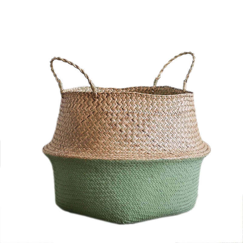 WCIC Folding Storage Basket Laundry Basket Decorative Flower Plant Hamper Home Storage Basket for Toys Picnic Wicker Basket
WCIC Folding Storage Basket Laundry Basket Decorative Flower Plant Hamper Home Storage Basket for Toys Picnic Wicker Basket