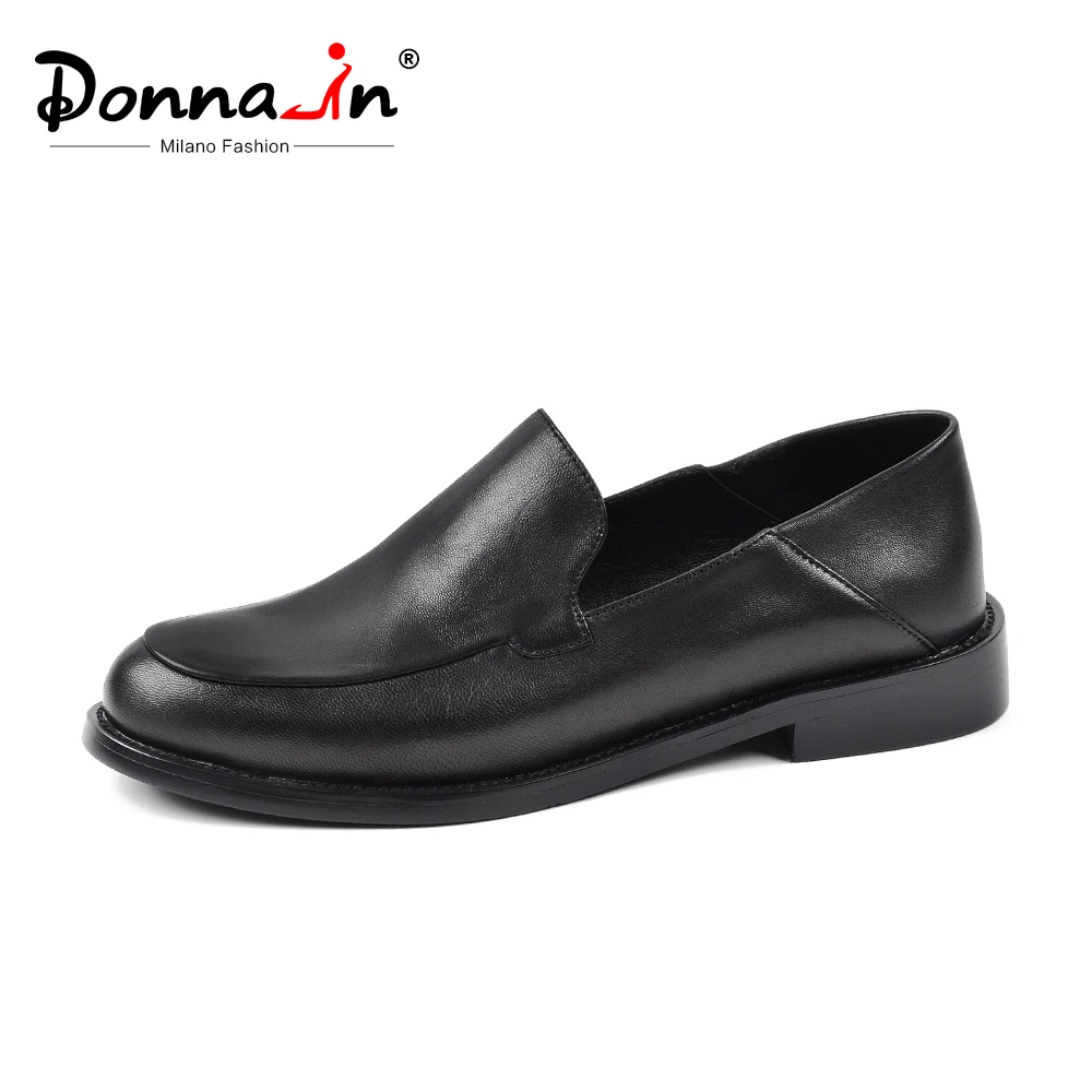 Donna-in Black Women Loafers Shoes 2019 Rounded Toe Mules Flats Moccasins Slip Shoes Women Genuine Leather Spring Ladies Flats
Donna-in Black Women Loafers Shoes 2019 Rounded Toe Mules Flats Moccasins Slip Shoes Women Genuine Leather Spring Ladies Flats