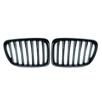 2pcs Upgrade Euro Sport Gloss Black Front Slat Grilles SUV Kindly Grill For BMW E84 X1 2010 - 2015 Car Styling
2pcs Upgrade Euro Sport Gloss Black Front Slat Grilles SUV Kindly Grill For BMW E84 X1 2010 - 2015 Car Styling
