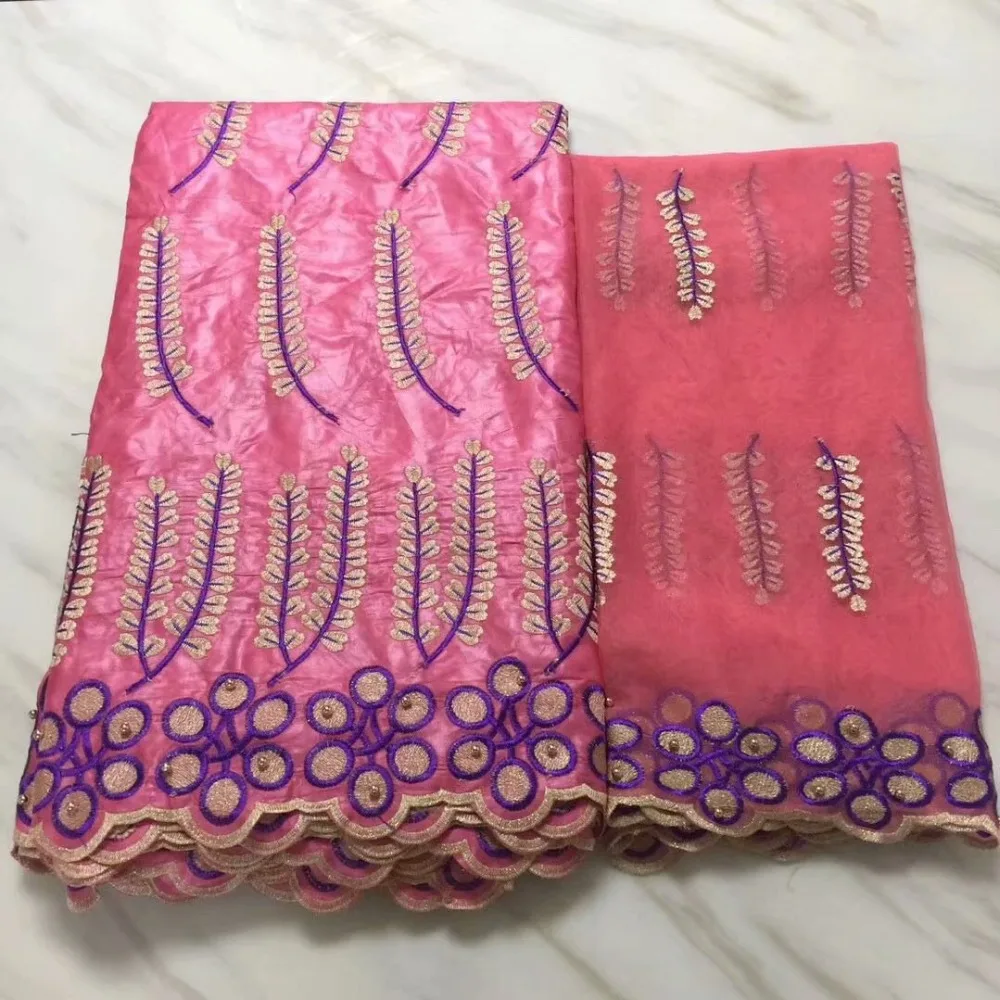 5Yards+2Yards pink African Guipure Lace Fabric 2018 High Quality Net Lace Fabric Bazin Riche Getzner Embroidery Evening Dress
5Yards+2Yards pink African Guipure Lace Fabric 2018 High Quality Net Lace Fabric Bazin Riche Getzner Embroidery Evening Dress