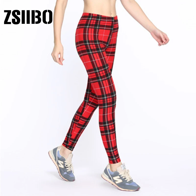 PUNK Women's print fashion clothes plaid print leggings product Slim high waist fitness leggings ladies pants size pantalones
PUNK Women's print fashion clothes plaid print leggings product Slim high waist fitness leggings ladies pants size pantalones