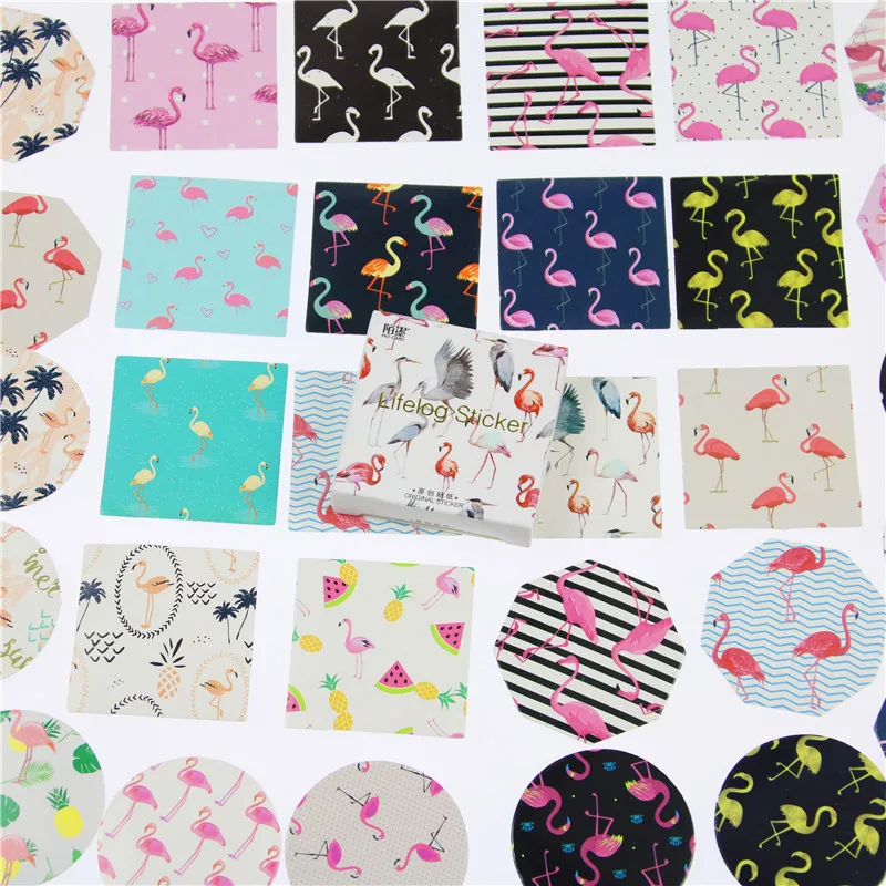 45Pcs/box Creative Flamingo Styling Stationery Stickers Crafts And Scrapbooking Decorative Stickers Diy Scrapbook Label Stickers
45Pcs/box Creative Flamingo Styling Stationery Stickers Crafts And Scrapbooking Decorative Stickers Diy Scrapbook Label Stickers