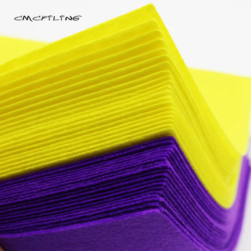 CMCYILING Felt Fabric Polyester Cloth For DIY Sewing Felt Crafts Scrapbooking Material
CMCYILING Felt Fabric Polyester Cloth For DIY Sewing Felt Crafts Scrapbooking Material