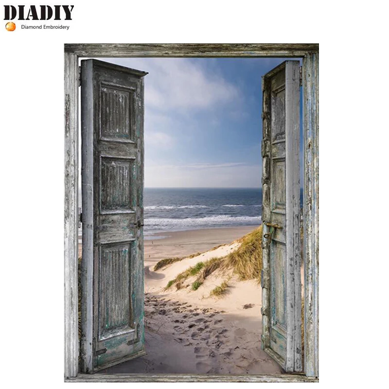 DIADIY Diamond Painting Door Scenery Square/Round 5D Diamond embroidery Cross stitch Diamond Wall Painting gift Home Decor Art
DIADIY Diamond Painting Door Scenery Square/Round 5D Diamond embroidery Cross stitch Diamond Wall Painting gift Home Decor Art