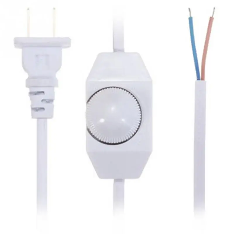 White/Black AWG Switch on line Cable 1.8m On Off Power Cord Dimming Cable Light Modulator Lamp Line Dimmer US plug #912 New
White/Black AWG Switch on line Cable 1.8m On Off Power Cord Dimming Cable Light Modulator Lamp Line Dimmer US plug #912 New