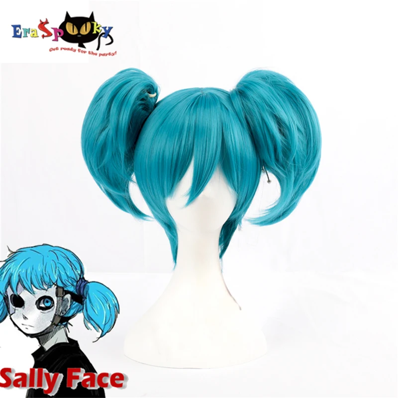 Eraspooky Funny Hot Game Anime Sally Face Cosplay Wig Accessories Sallyface Costume Blue Heat Resistant Synthetic Hair Mask
Eraspooky Funny Hot Game Anime Sally Face Cosplay Wig Accessories Sallyface Costume Blue Heat Resistant Synthetic Hair Mask