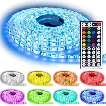 Led Strip10M 5050 RGB 300leds Flexible Color Changing Full Kit with 44 Keys IR Remote Controller +Control Box+ 12v 5A Power
Led Strip10M 5050 RGB 300leds Flexible Color Changing Full Kit with 44 Keys IR Remote Controller +Control Box+ 12v 5A Power