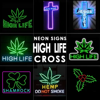 HIGH LIGHT and CROSS Handcrafted Glass Tube neon Sign for Bedroom all size 17'' 19'' 24'' 30'' CROSS neon light for party home 
HIGH LIGHT and CROSS Handcrafted Glass Tube neon Sign for Bedroom all size 17'' 19'' 24'' 30'' CROSS neon light for party home