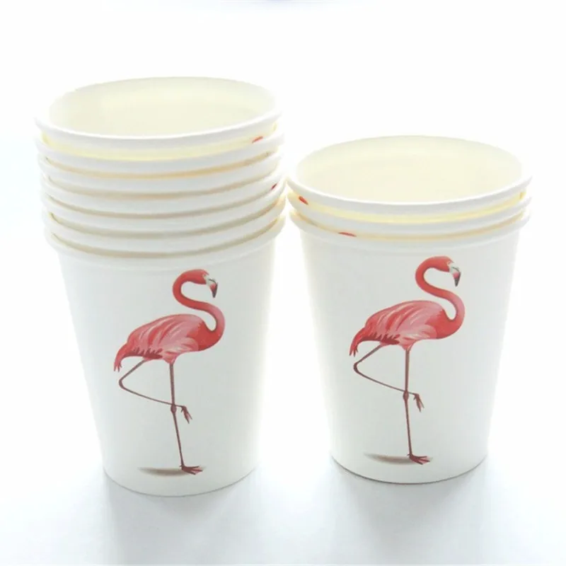 10 pcs Flamingo Paper Cups Plates Disposable Tableware Wedding Birthday Decorations Baby Shower Theme Festival Event
10 pcs Flamingo Paper Cups Plates Disposable Tableware Wedding Birthday Decorations Baby Shower Theme Festival Event
