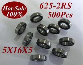 500Pcs 625RS 625 2RS 625RZ 625-2RZ 625-2RS 5X16X5 mm Miniature Ball Bearings Skateboard Scooter Skate Roller ball bearing
500Pcs 625RS 625 2RS 625RZ 625-2RZ 625-2RS 5X16X5 mm Miniature Ball Bearings Skateboard Scooter Skate Roller ball bearing