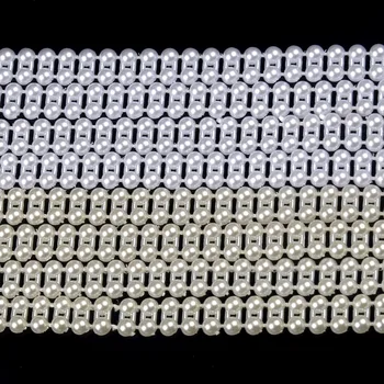 2Metersl White Double Row Pearls White/Ivory Cotton Line Pearls Beads Chain Garland For Flowers Wedding Party Decoration
2Metersl White Double Row Pearls White/Ivory Cotton Line Pearls Beads Chain Garland For Flowers Wedding Party Decoration