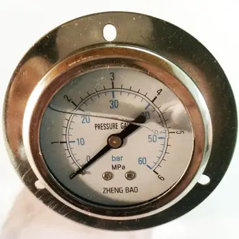 Shanghai Zhengbao pressure gauge YN60ZT0-6MPa with axial edge seismic / oil / earthquake / shockproof pressure gauge
Shanghai Zhengbao pressure gauge YN60ZT0-6MPa with axial edge seismic / oil / earthquake / shockproof pressure gauge