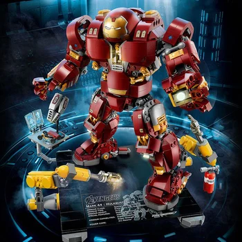 07101 1527pcs Super Genuine Hero Series The 76105 Iron Man Anti Hulk Mech Set Kid's Toy Building Bricks Blocks Model Gifts
07101 1527pcs Super Genuine Hero Series The 76105 Iron Man Anti Hulk Mech Set Kid's Toy Building Bricks Blocks Model Gifts