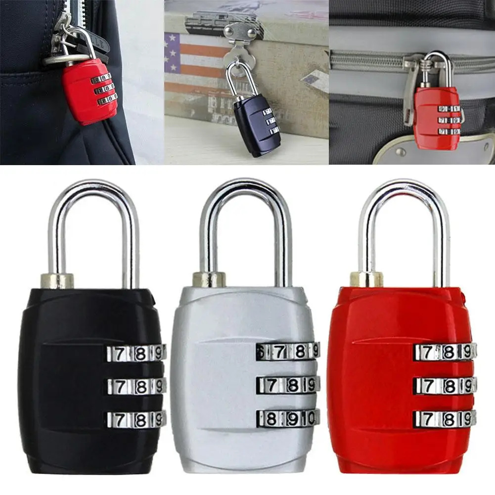 3 Dial Digit Password Lock Combination Suitcase Luggage Metal Code Padlock Zinc Alloy Cupboard Cabinet Locker Mini Anti-Theft
3 Dial Digit Password Lock Combination Suitcase Luggage Metal Code Padlock Zinc Alloy Cupboard Cabinet Locker Mini Anti-Theft