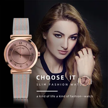 Watches Ladies Fashion Small Fresh Room Silver Rose Gold Strap Girl Watch Vintage Luxury Watch Women Gift relojes para mujer
Watches Ladies Fashion Small Fresh Room Silver Rose Gold Strap Girl Watch Vintage Luxury Watch Women Gift relojes para mujer