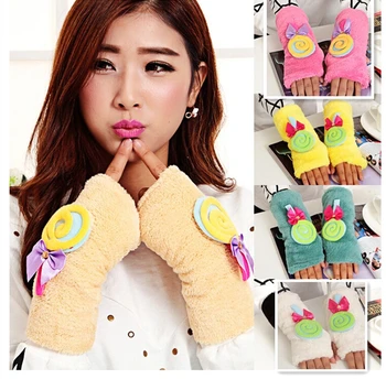 Autumn and winter women's fashion candy pattern thicken warm gloves lady's lovely candy color fingerless winter warm glove
Autumn and winter women's fashion candy pattern thicken warm gloves lady's lovely candy color fingerless winter warm glove