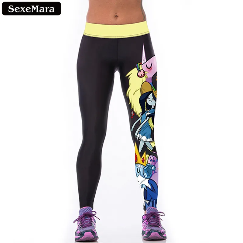 SexeMara Flash Sale Adventure Time Unicorn Leggings Women Kawaii Cartoon Elastic Leggins Fitness Skinny Youth Pants F1524
SexeMara Flash Sale Adventure Time Unicorn Leggings Women Kawaii Cartoon Elastic Leggins Fitness Skinny Youth Pants F1524