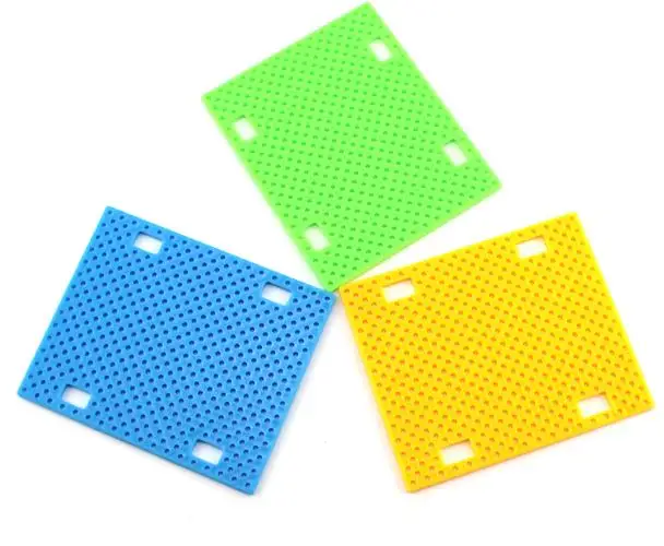5pcs/lot Multihole Toy Car Model Plastic Chassis for Diy Car or Robot Model Parts Base Plate
5pcs/lot Multihole Toy Car Model Plastic Chassis for Diy Car or Robot Model Parts Base Plate