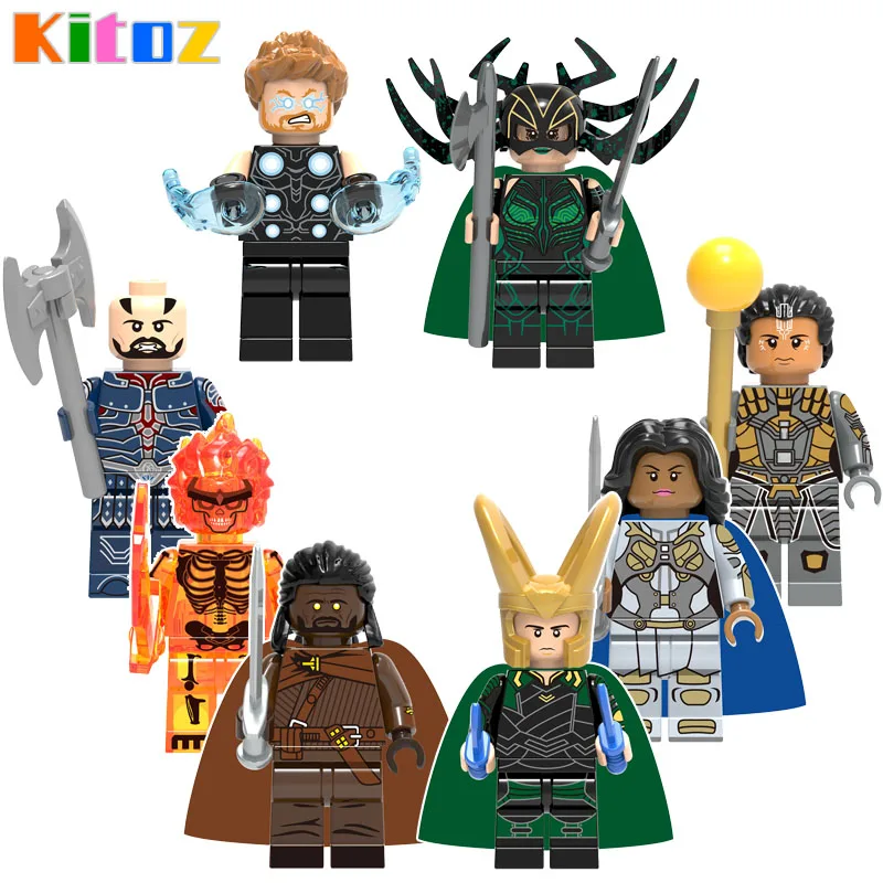 Kitoz Thor III Ragnarok Hela Topaz Loki Executioner Surtur Valkyrie Heimdall Figure Building Blocks Toy Compatible with Lego
Kitoz Thor III Ragnarok Hela Topaz Loki Executioner Surtur Valkyrie Heimdall Figure Building Blocks Toy Compatible with Lego