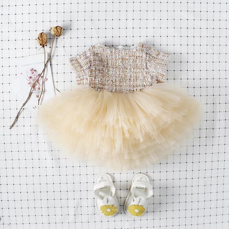 Autumn Toddlers Kids Princess Tutu Dress Infants Clothes Patchwork Palace Party Ball Gown Baby Girls Birthday Wedding Dresses
Autumn Toddlers Kids Princess Tutu Dress Infants Clothes Patchwork Palace Party Ball Gown Baby Girls Birthday Wedding Dresses