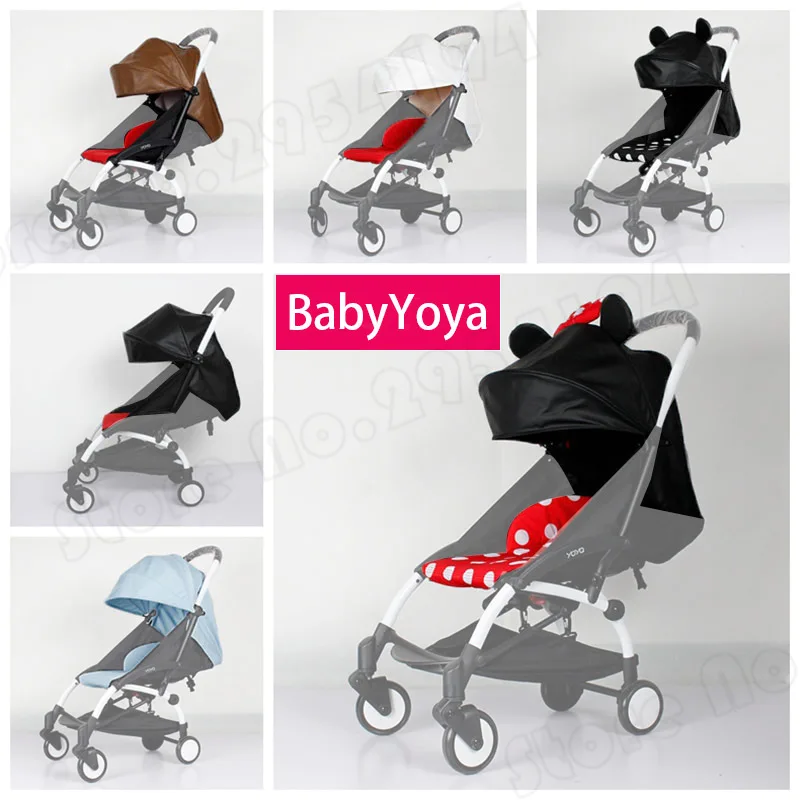 Babyyoya Stroller Accessories 175 degree PU Leather or Flax Sun Cover Shade Cover Cushion Pad Sunshade Canopy Baby Stroller
Babyyoya Stroller Accessories 175 degree PU Leather or Flax Sun Cover Shade Cover Cushion Pad Sunshade Canopy Baby Stroller