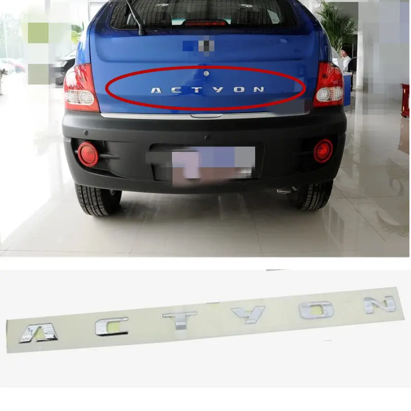 Genuine Rear Trunk Tailgate Logo Emblem for Ssangyong ACTYON 2006-2011 Rear Trunk Lid Logo Emblem badge 7992332000
Genuine Rear Trunk Tailgate Logo Emblem for Ssangyong ACTYON 2006-2011 Rear Trunk Lid Logo Emblem badge 7992332000