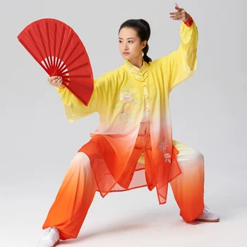 Tai chi clothing Martial arts suit taiji performance outfit wushu uniform embroidered clothes for women men adults kids girl boy
Tai chi clothing Martial arts suit taiji performance outfit wushu uniform embroidered clothes for women men adults kids girl boy