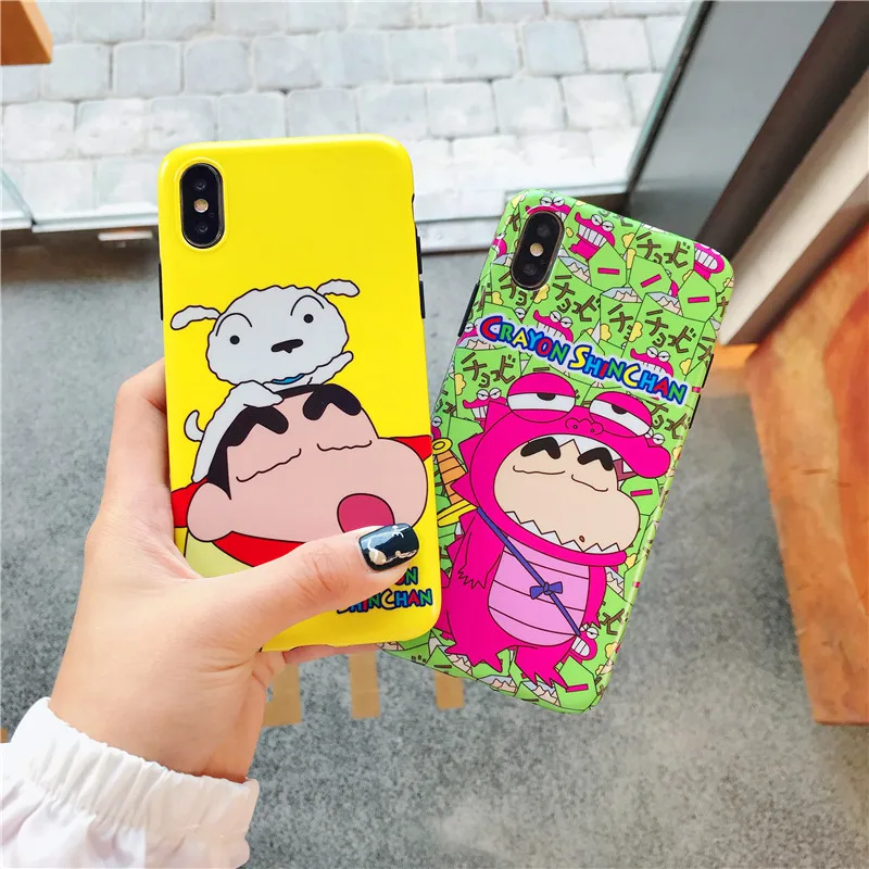 Japan Cartoon Crayon Shinchan Soft IMD Phone Case for iPhone X XR XS MAX 7 8 6 6s plus Funny Back Cover Glossy TPU Cases
Japan Cartoon Crayon Shinchan Soft IMD Phone Case for iPhone X XR XS MAX 7 8 6 6s plus Funny Back Cover Glossy TPU Cases